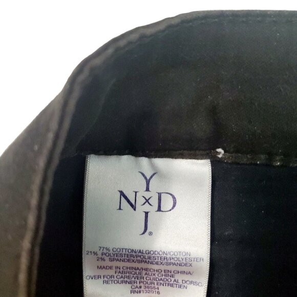 NYDJ Janice Leggings Women's Brown Denim Jean TM38445DT High Waist Sz 12 - Picture 7 of 8